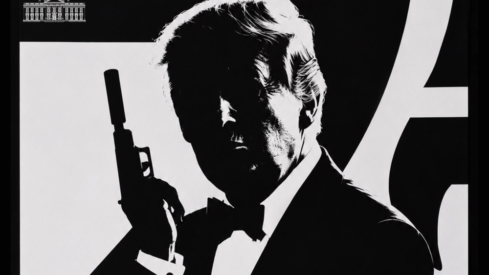 White House Shares Image of Trump as James Bond