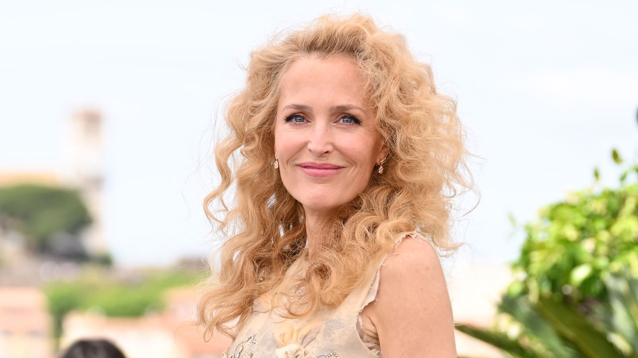 Gillian Anderson Shines at Cannes with Bold Curls