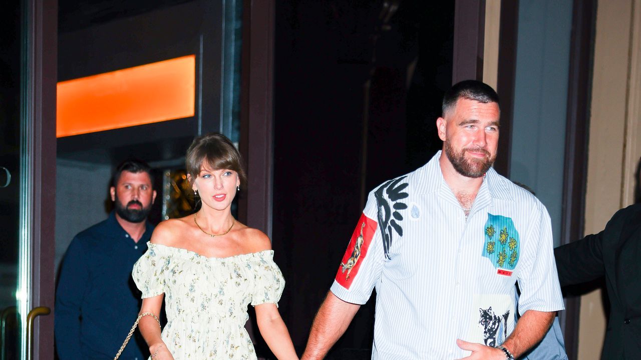 Taylor Swift and Travis Kelce's Floral Date Night