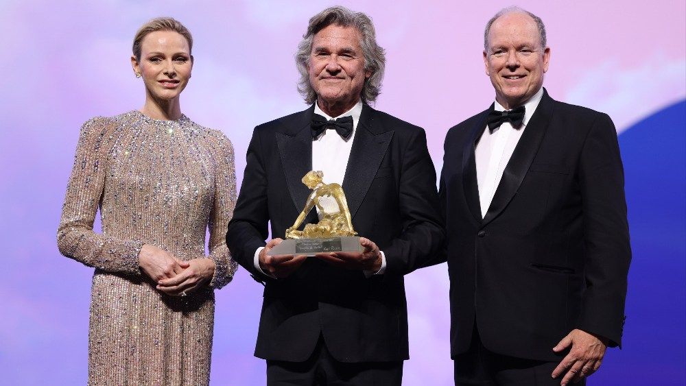 Kurt Russell Honored at Monte-Carlo TV Festival