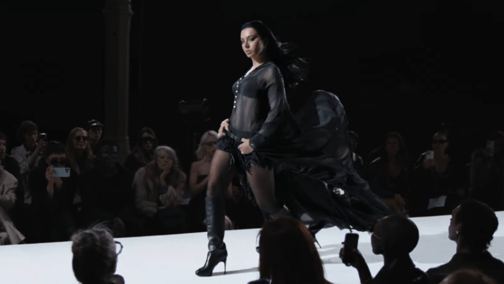 Charli XCX Struts in 'SS26' Video