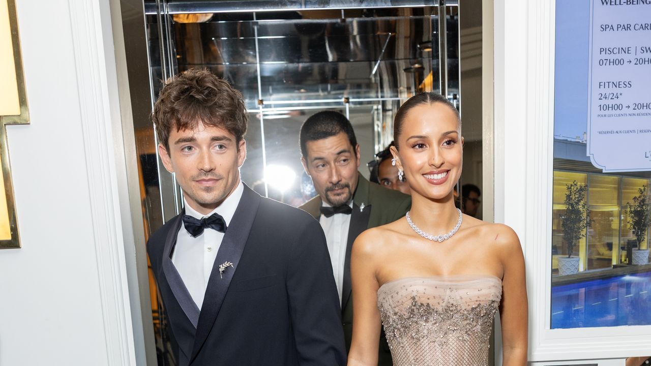 LeClercs Sparkle at Cannes in Wedding-Inspired Fashion