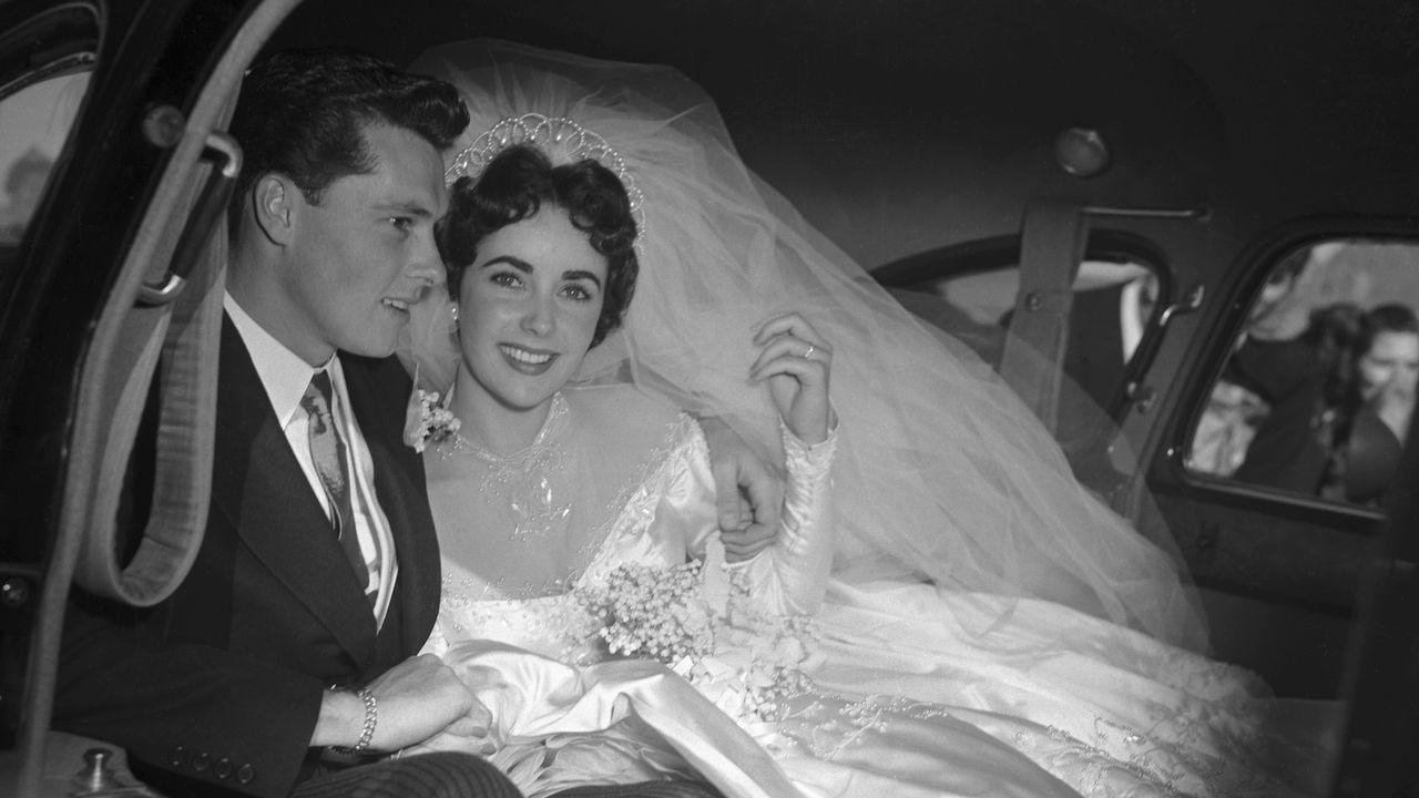 Elizabeth Taylor’s Iconic Wedding Dresses
