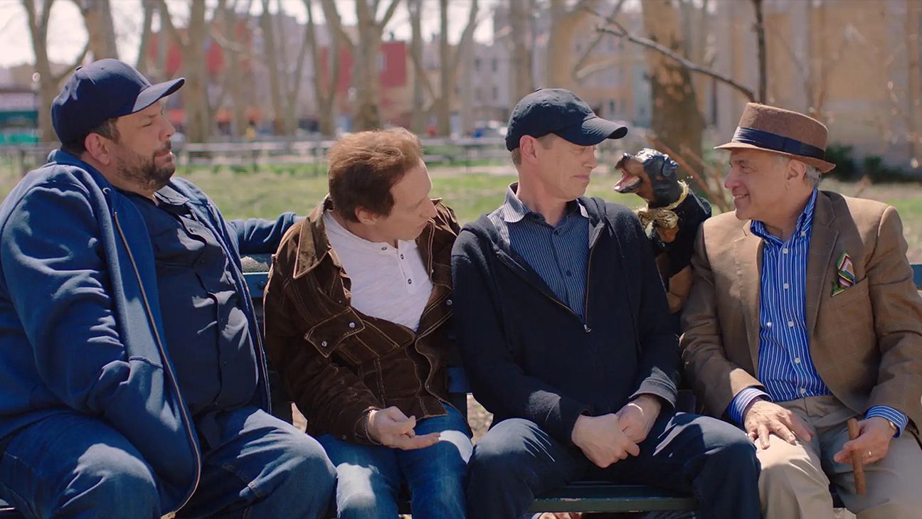 Steve Buscemi's Pioneering Park Bench Talk Show