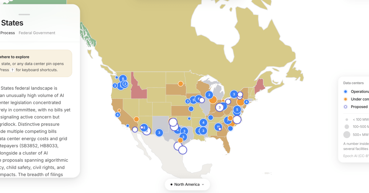 Interactive Map Reveals Data Center Locations