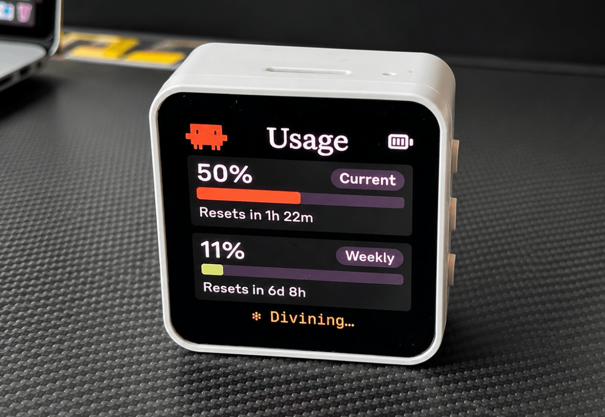 Clawdmeter: Tiny Dashboard for Claude Code Stats