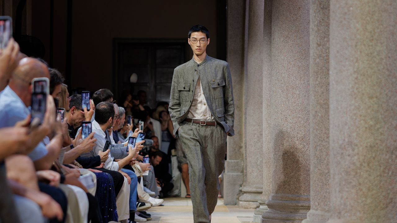 Giorgio Armani Triumphs at Milan Fashion Week
