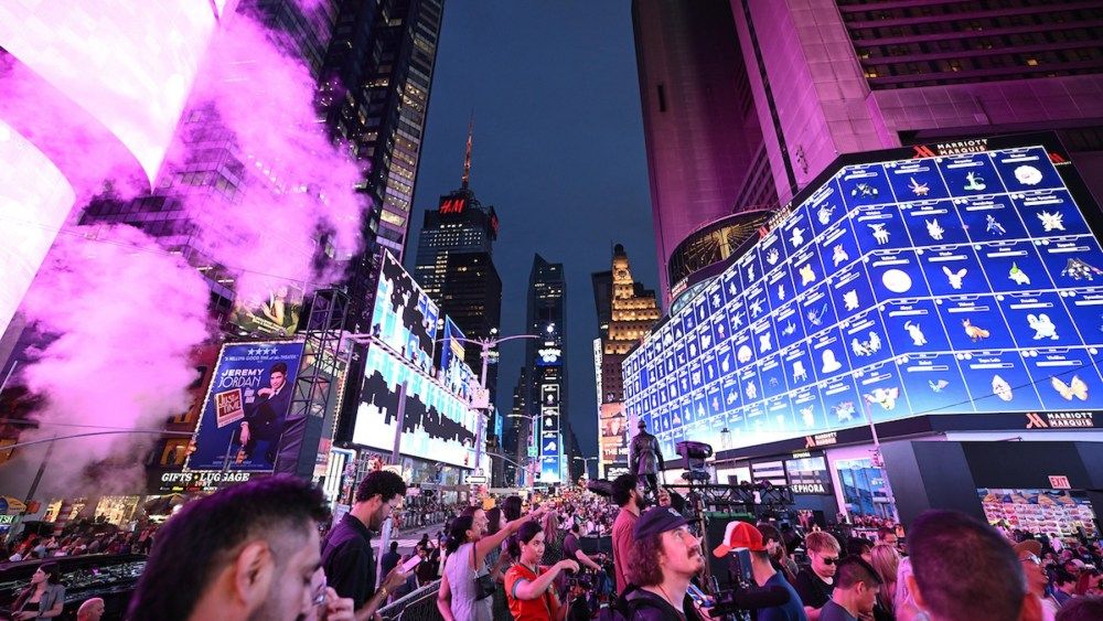 Pokémon Go Celebrates 10 Years with Times Square Event
